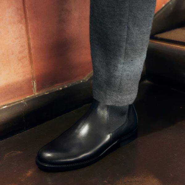 ブラザーブリッジ G003 ALBERT VINTAGE BLK / CALF アルバート ブラック メンズ レザー サイドゴアブーツ
