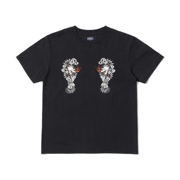 テーラー東洋 Lot No. TT79388 SUKA T-SHIRT EMBROIDERED “FLOATING DRAGON” メンズ 半袖 スカ Tシャツ ドラゴン