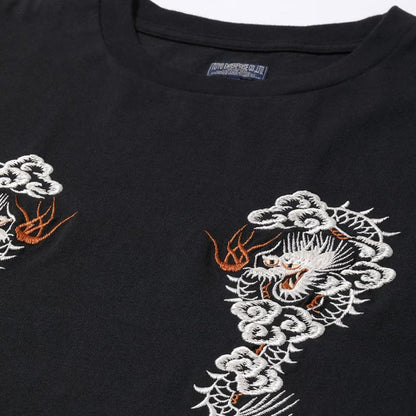 テーラー東洋 Lot No. TT79388 SUKA T-SHIRT EMBROIDERED “FLOATING DRAGON” メンズ 半袖 スカ Tシャツ ドラゴン