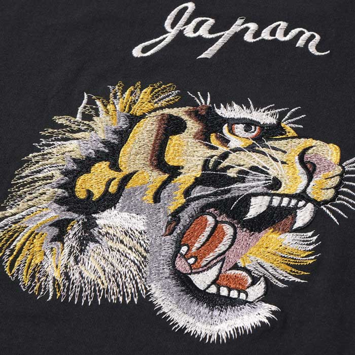 テーラー東洋 Lot No. TT79391　SUKA T-SHIRT EMBROIDERED “TIGER HEAD” メンズ 半袖 スカ Tシャツ タイガーヘッド