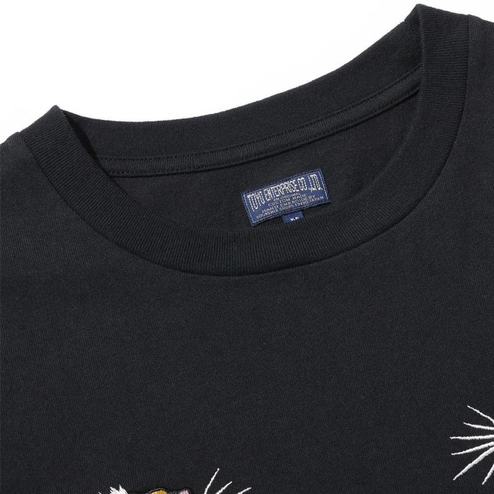 テーラー東洋 Lot No. TT79391　SUKA T-SHIRT EMBROIDERED “TIGER HEAD” メンズ 半袖 スカ Tシャツ タイガーヘッド
