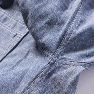 8HU CHAMBRAY SERVICEMAN SHIRT