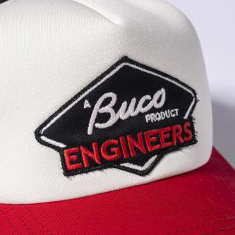 BUCO MESH CAP / ENGINEERS:WHITE