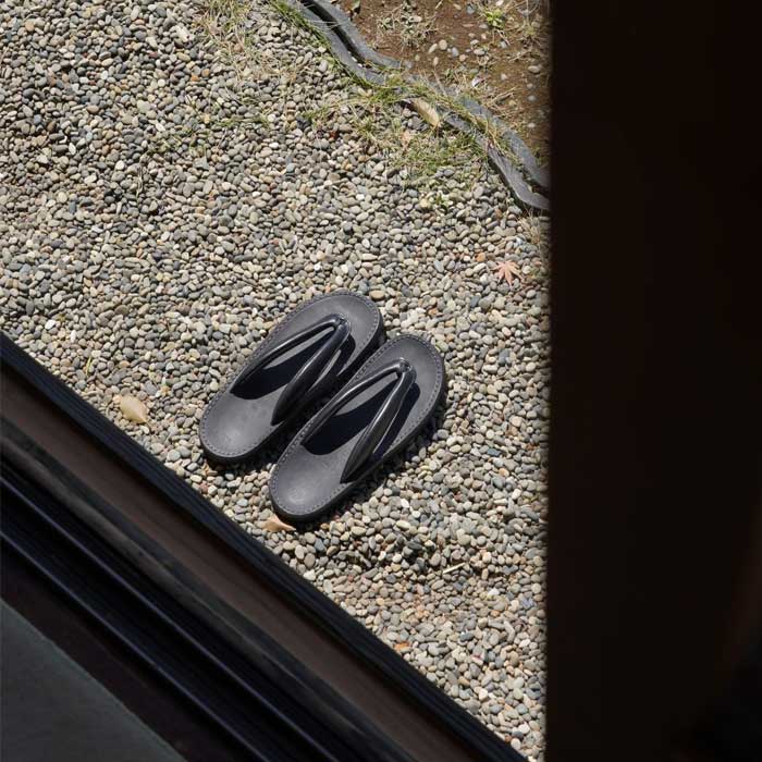 トーキョーサンダル TS-C05 SETTA SANDAL セッタ サンダル ブラック メンズ レザー 雪駄 トングタイプサンダル