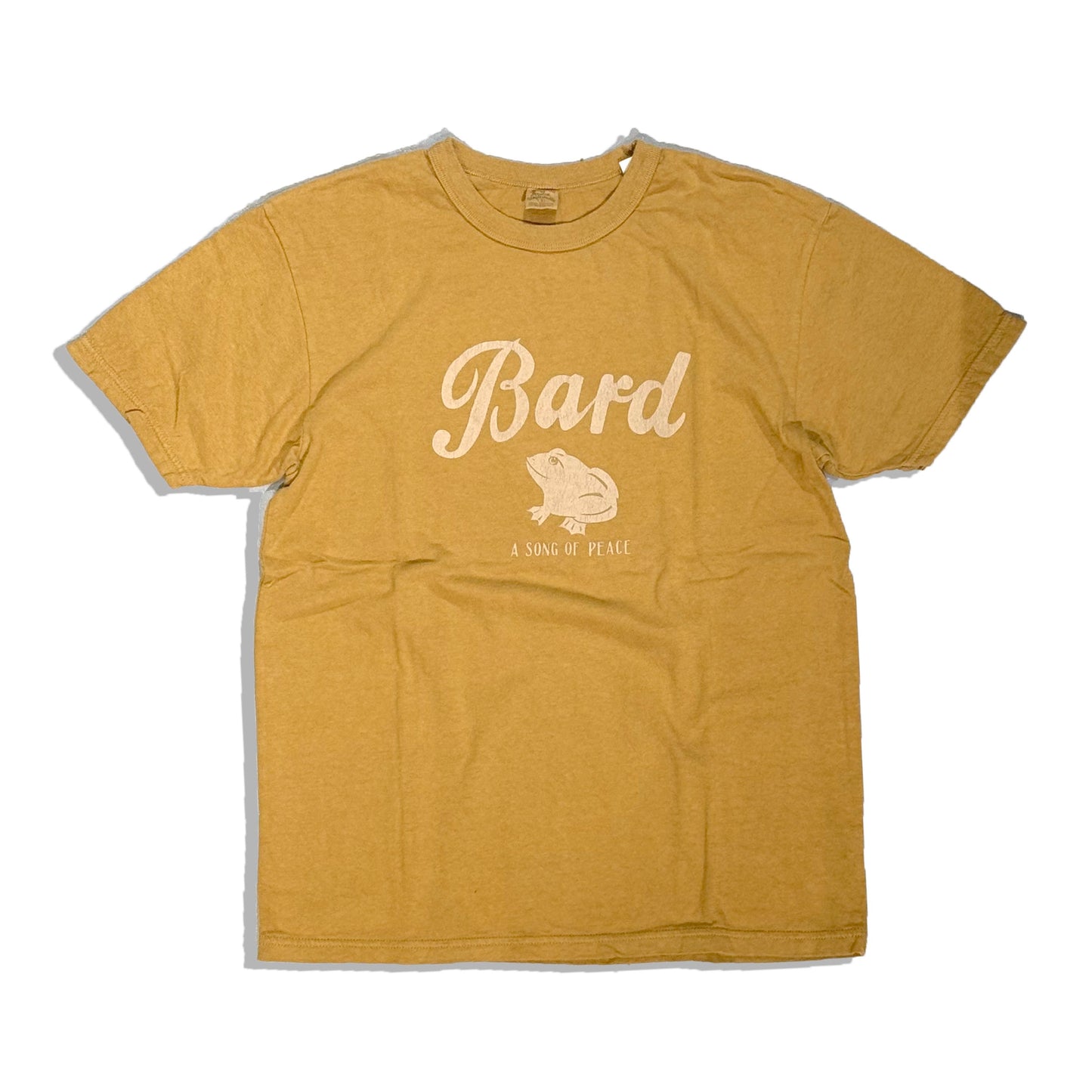 ウエス 652508 BARD Tシャツ イエローメンズ 半袖 プリント Tシャツ