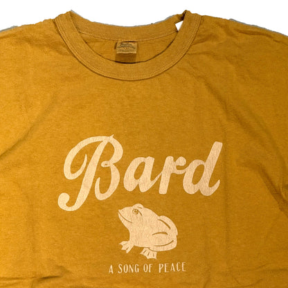 ウエス 652508 BARD Tシャツ イエローメンズ 半袖 プリント Tシャツ