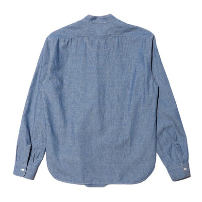 ジェラード AG01101ID Ellis Indigo エリス インディゴ メンズ 長袖 ワーク シャツ ベーシック コレクション スタンドカラー ドレスワーク