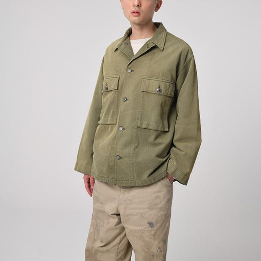 バウワウ BW2302-JPM42J JOHN PEACE M42 HBT JACKET ヘリンボーンジャケット メンズ アウター