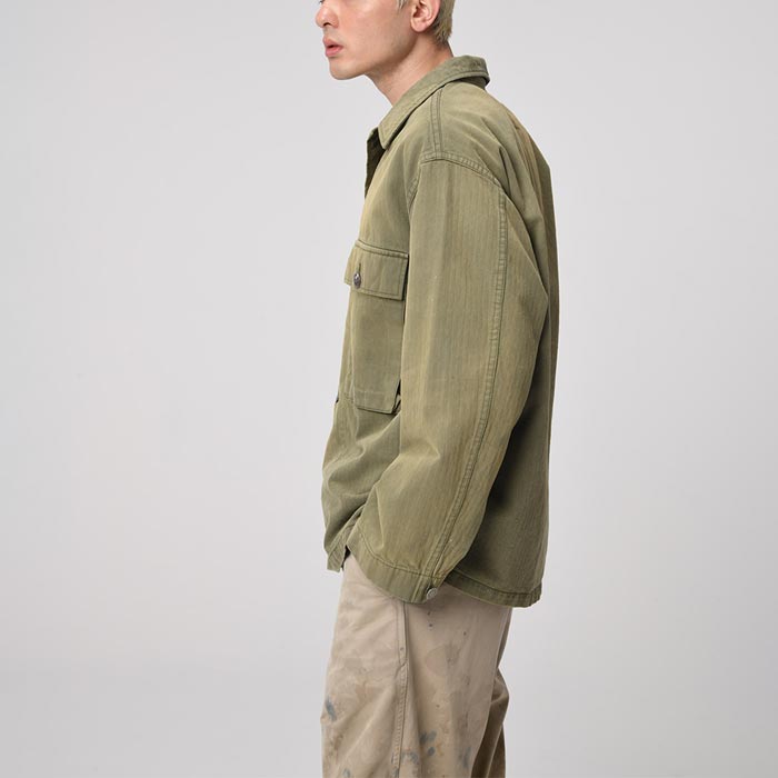 バウワウ BW2302-JPM42J JOHN PEACE M42 HBT JACKET ヘリンボーンジャケット メンズ アウター