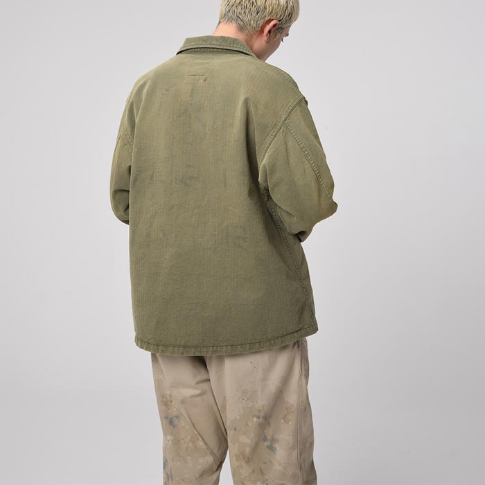 バウワウ BW2302-JPM42J JOHN PEACE M42 HBT JACKET ヘリンボーンジャケット メンズ アウター