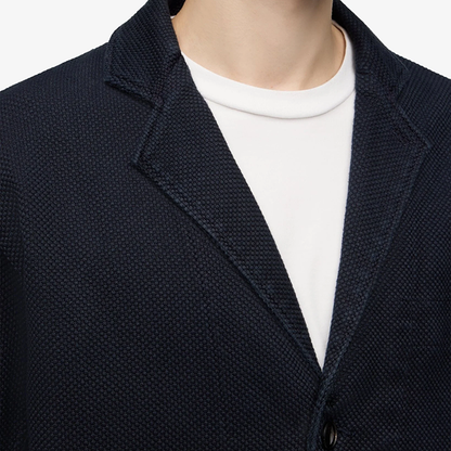 MOMOTARO JEANS(桃太郎ジーンズ)SASHIKO TAILORED JACKET-OVERDYE:INDIGO