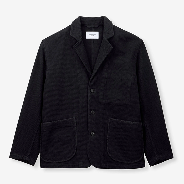 MOMOTARO JEANS(桃太郎ジーンズ)SASHIKO TAILORED JACKET-OVERDYE:INDIGO