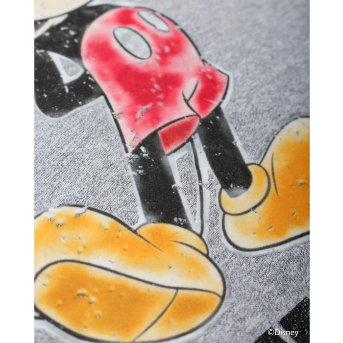 バウワウ BW241-MM8T MICKEY MOUSE 8812 TEE グレー メンズ 半袖 プリント Tシャツ BOW WOW DISNEY COLLECTION