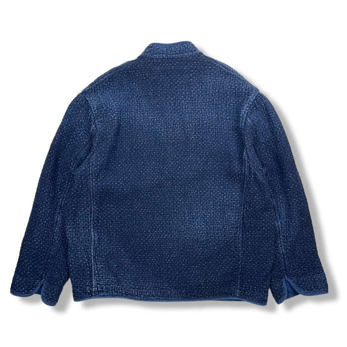 ポータークラシック PC-059-2102 NEW SASHIKO SHORT JACKET 刺し子シャツジャケット ブルー