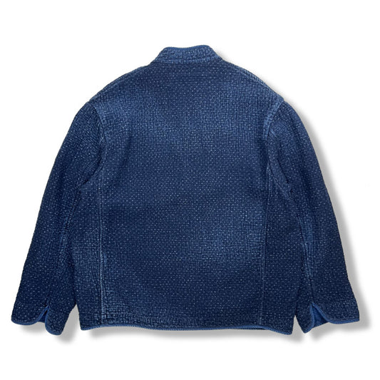 ポータークラシック PC-059-2102 NEW SASHIKO SHORT JACKET 刺し子シャツジャケット ブルー