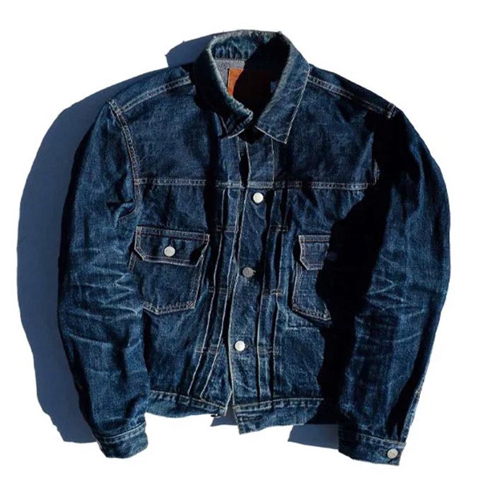 トロフィークロージング Lot.2505 Authentic Denim Jacket ワンウォッシュ デニムジャケット インディゴ メンズ