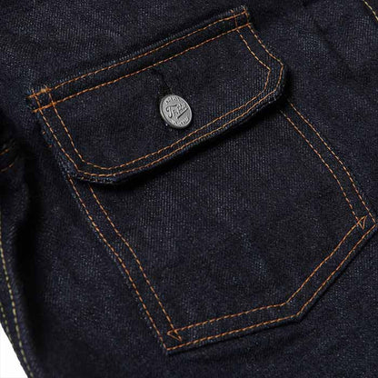 トロフィークロージング Lot.2505 Authentic Denim Jacket ワンウォッシュ デニムジャケット インディゴ メンズ