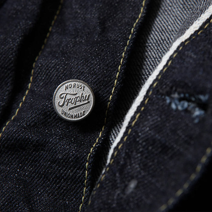 トロフィークロージング Lot.2505 Authentic Denim Jacket ワンウォッシュ デニムジャケット インディゴ メンズ