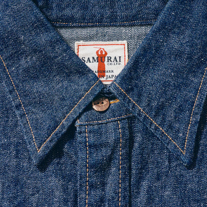 SAMURAI JEANS(サムライジーンズ)SWD-L02 デニムウエスタンシャツ