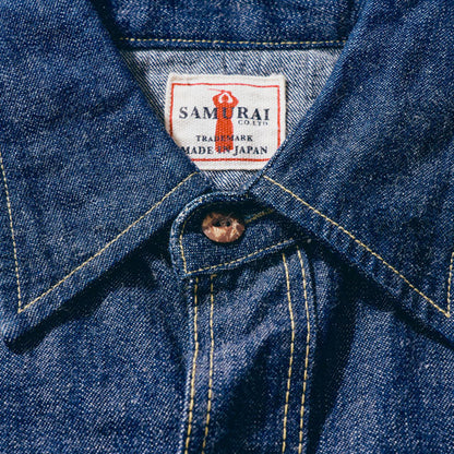 SAMURAI JEANS(サムライジーンズ)SWD-L01 デニムウエスタンシャツ