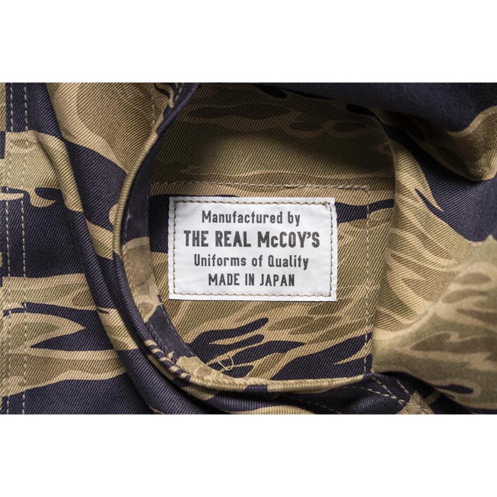 ザ リアルマッコイズ  MJ24004 TIGER CAMOUFLAGE PARKA / ADVISOR タイガーカモ メンズ ジャケット フルジップパーカー
