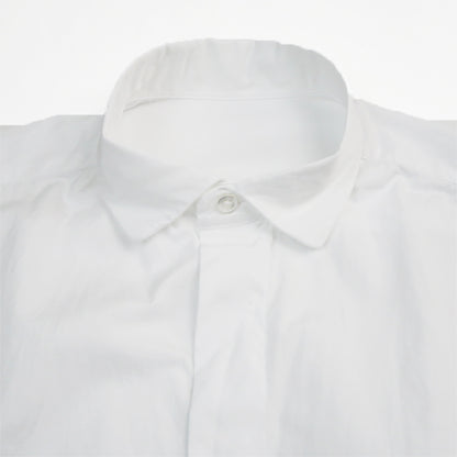 ポータークラシック PC-016-2218 NEW ARTIST SHIRT (ALUMO FABRIC 120/2) ニューアーティストシャツ ホワイト