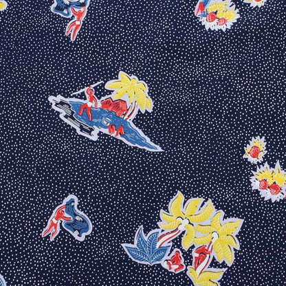サンサーフ Lot No.DK38677 DUKE KAHANAMOKU SPECIAL EDITION “DUKE 'S POLKA-DOTS” メンズ 半袖 レーヨン アロハシャツ