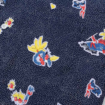 サンサーフ Lot No.DK38677 DUKE KAHANAMOKU SPECIAL EDITION “DUKE 'S POLKA-DOTS” メンズ 半袖 レーヨン アロハシャツ