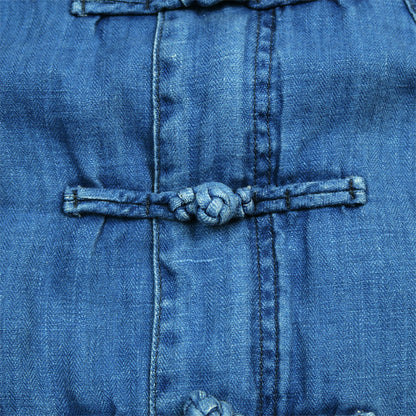 ポータークラシック PC-021-2200 INDIGO LINEN CHINESE JACKET インディゴリネンチャイニーズジャケット インディゴ