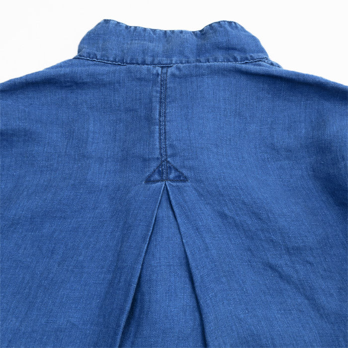 ポータークラシック PC-021-2200 INDIGO LINEN CHINESE JACKET インディゴリネンチャイニーズジャケット インディゴ