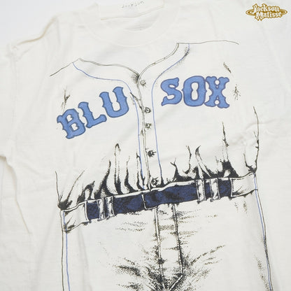 SALE 50%OFF BLUE SOX Tee WHITE JM21AW027