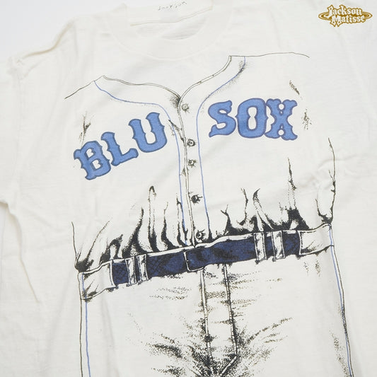 SALE 50%OFF BLUE SOX Tee WHITE JM21AW027