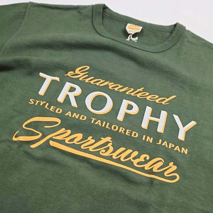 【SALE】トロフィークロージング TR22SS-205 Sportswear Logo OD Tee オリーブ