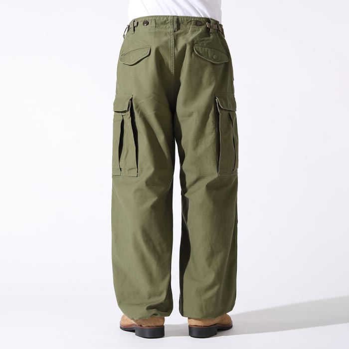 バズリクソンズ Lot No. BR41962 TROUSERS, SHELL, FIELD, M-1951 オリーブ メンズ カーゴパンツ 米陸軍 フィールドトラウザース M-51 ミリタリー