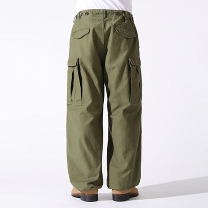 バズリクソンズ Lot No. BR41962 TROUSERS, SHELL, FIELD, M-1951 オリーブ メンズ カーゴパンツ 米陸軍 フィールドトラウザース M-51 ミリタリー