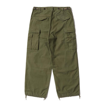 バズリクソンズ Lot No. BR41962 TROUSERS, SHELL, FIELD, M-1951 オリーブ メンズ カーゴパンツ 米陸軍 フィールドトラウザース M-51 ミリタリー