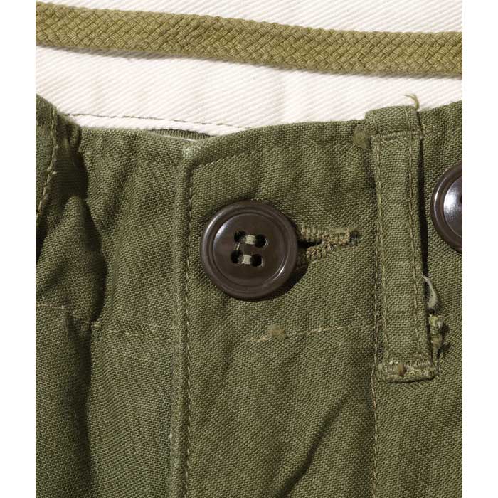 バズリクソンズ Lot No. BR41962 TROUSERS, SHELL, FIELD, M-1951 オリーブ メンズ カーゴパンツ 米陸軍 フィールドトラウザース M-51 ミリタリー