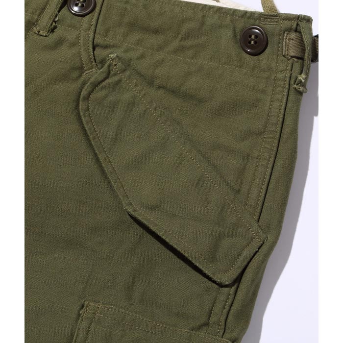 バズリクソンズ Lot No. BR41962 TROUSERS, SHELL, FIELD, M-1951 オリーブ メンズ カーゴパンツ 米陸軍 フィールドトラウザース M-51 ミリタリー