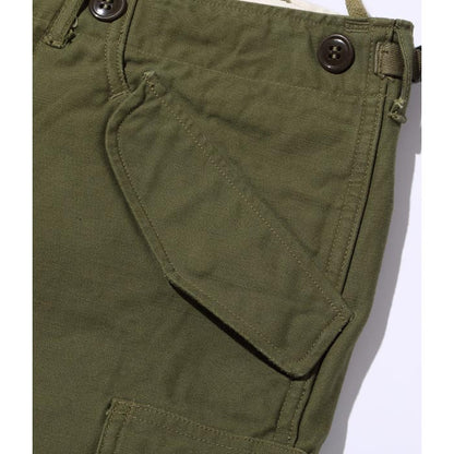 バズリクソンズ Lot No. BR41962 TROUSERS, SHELL, FIELD, M-1951 オリーブ メンズ カーゴパンツ 米陸軍 フィールドトラウザース M-51 ミリタリー