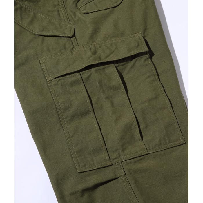 バズリクソンズ Lot No. BR41962 TROUSERS, SHELL, FIELD, M-1951 オリーブ メンズ カーゴパンツ 米陸軍 フィールドトラウザース M-51 ミリタリー