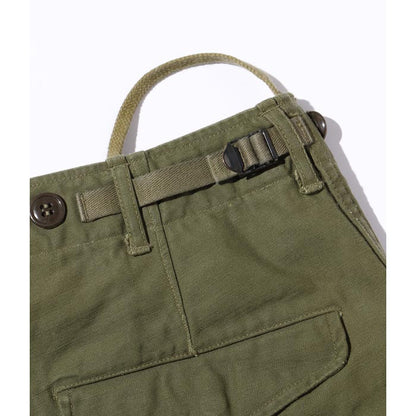 バズリクソンズ Lot No. BR41962 TROUSERS, SHELL, FIELD, M-1951 オリーブ メンズ カーゴパンツ 米陸軍 フィールドトラウザース M-51 ミリタリー