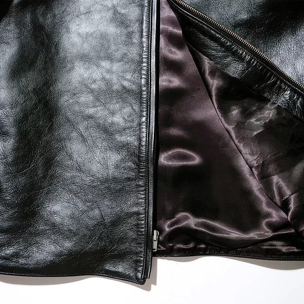 FINECREEK & CO ACJK001 Bud:Black(body)&Brown レザージャケット