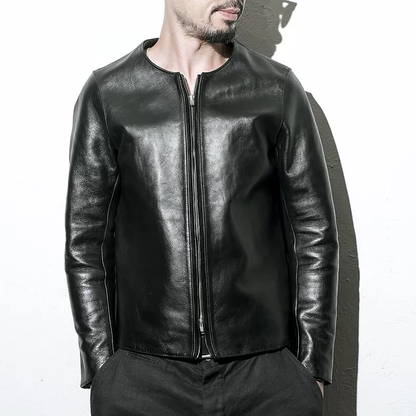 FINECREEK & CO ACJK001 Bud:Black(body)&Brown レザージャケット