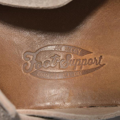 ジョーマッコイ MA23012 LEATHER FOOT-SUPPORT CLOGS レザー スウェードサンダル TAUPE