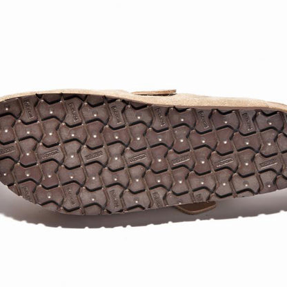 ジョーマッコイ MA23012 LEATHER FOOT-SUPPORT CLOGS レザー スウェードサンダル TAUPE
