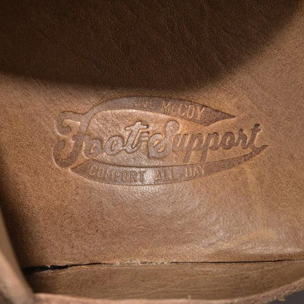 ジョーマッコイ MA23012 LEATHER FOOT-SUPPORT CLOGS レザー スウェードサンダル RAW SIENNA