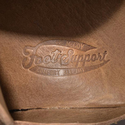 ジョーマッコイ MA23012 LEATHER FOOT-SUPPORT CLOGS レザー スウェードサンダル RAW SIENNA