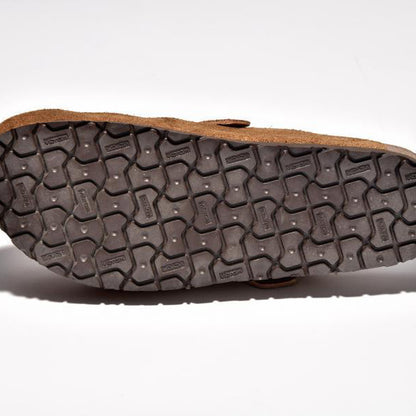 ジョーマッコイ MA23012 LEATHER FOOT-SUPPORT CLOGS レザー スウェードサンダル RAW SIENNA