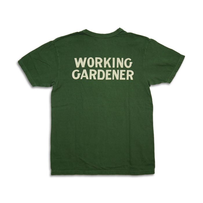 ウエス 652308 LAWN MOWER Tシャツ バインダーネック プリントTシャツ グリーン