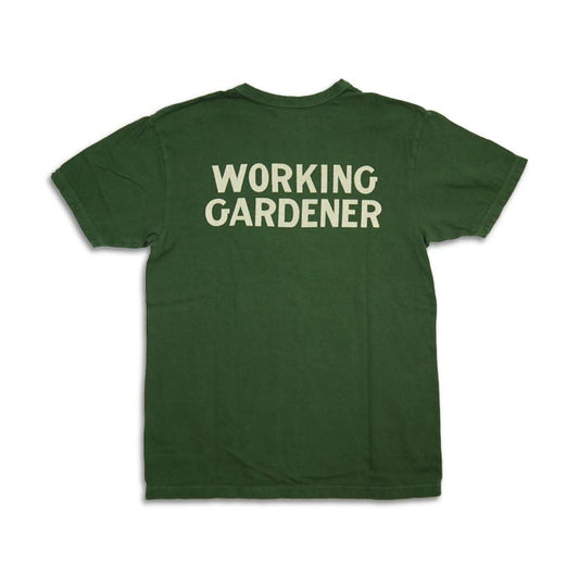 ウエス 652308 LAWN MOWER Tシャツ バインダーネック プリントTシャツ グリーン